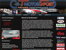 Tablet Screenshot of cnjmotorsport.com.au